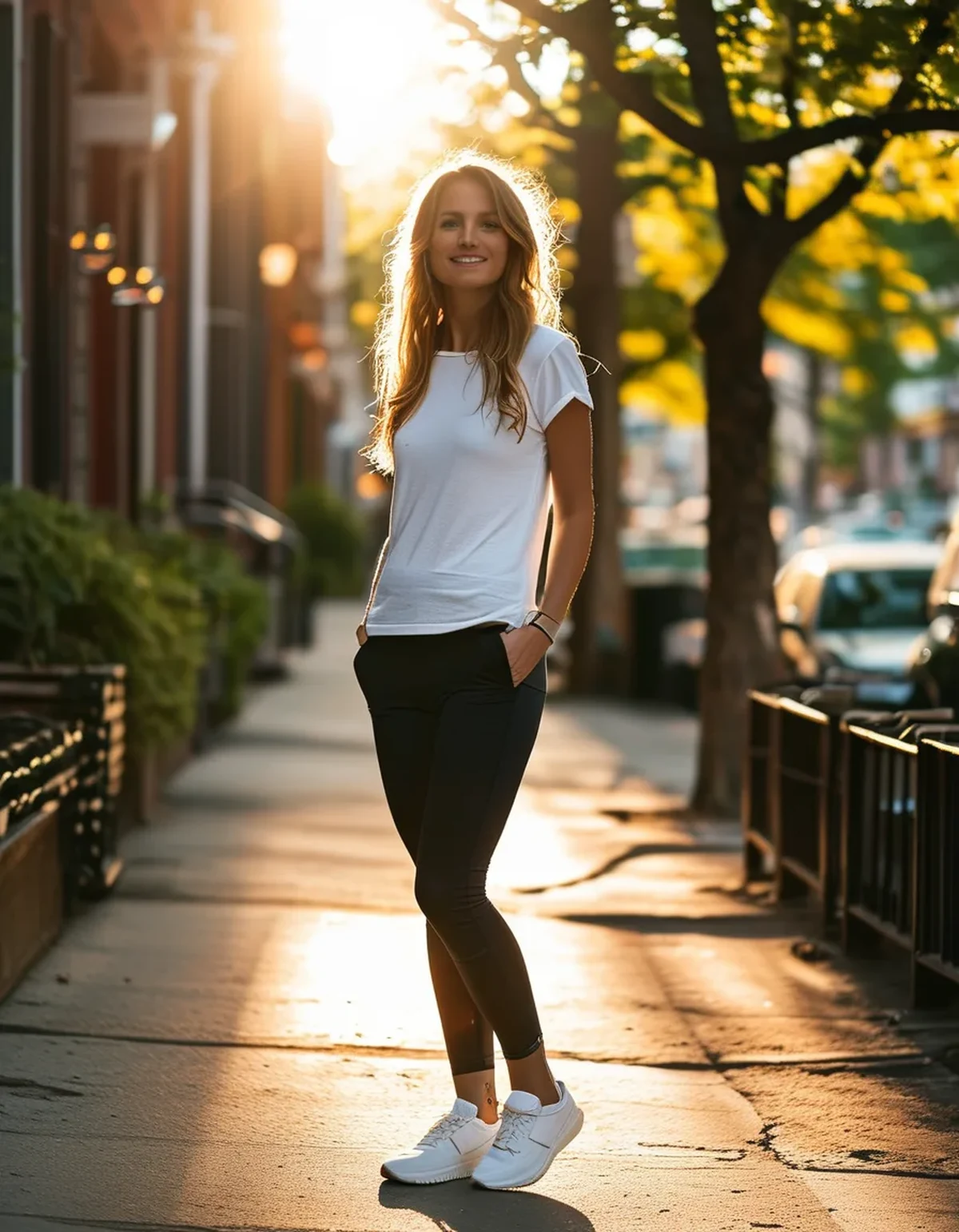 How to Wear Capri Leggings With Socks Without Looking Off